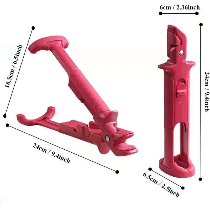 2in1 AntiScald Dish Holder Microwave Plate Lifter With AntiSlip Handle 1