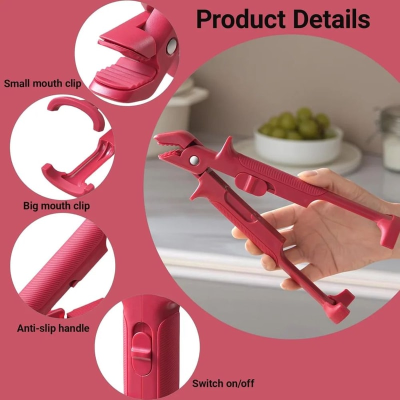 2in1 AntiScald Dish Holder Microwave Plate Lifter With AntiSlip Handle 5