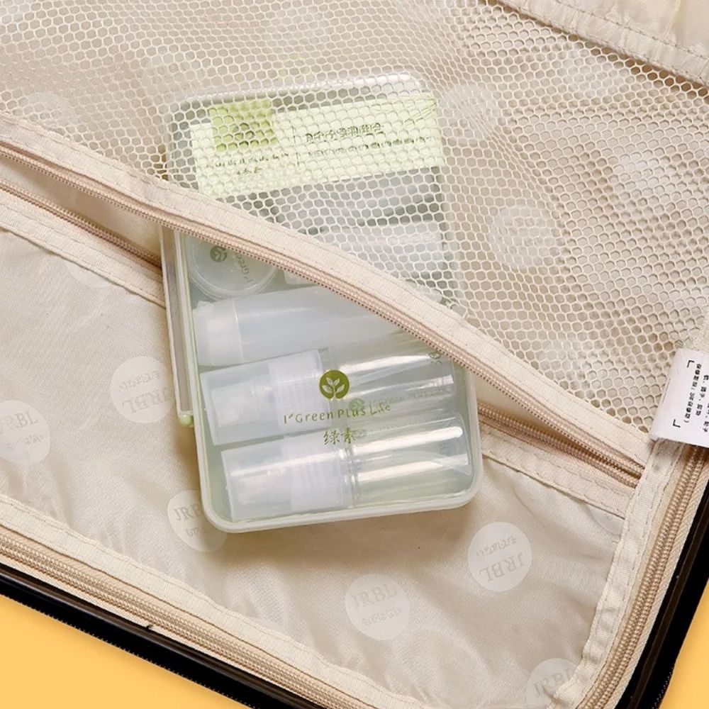 Leakproof Silicone Travel Toiletry Bottle Set Refillable Mini Squeeze Bottles For CarryOn Travel 4