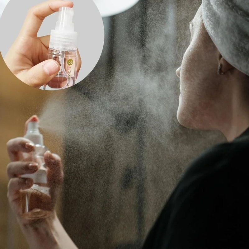 Leakproof Silicone Travel Toiletry Bottle Set Refillable Mini Squeeze Bottles For CarryOn Travel 5