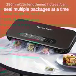 automatic vacuum sealer machine for food storage – compact household food preservation system