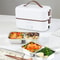 Premium Portable Electric Lunch Box Food Heater 08L DoubleLayer Stainless Steel Warmer 3