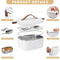 Premium Portable Electric Lunch Box Food Heater 08L DoubleLayer Stainless Steel Warmer 5