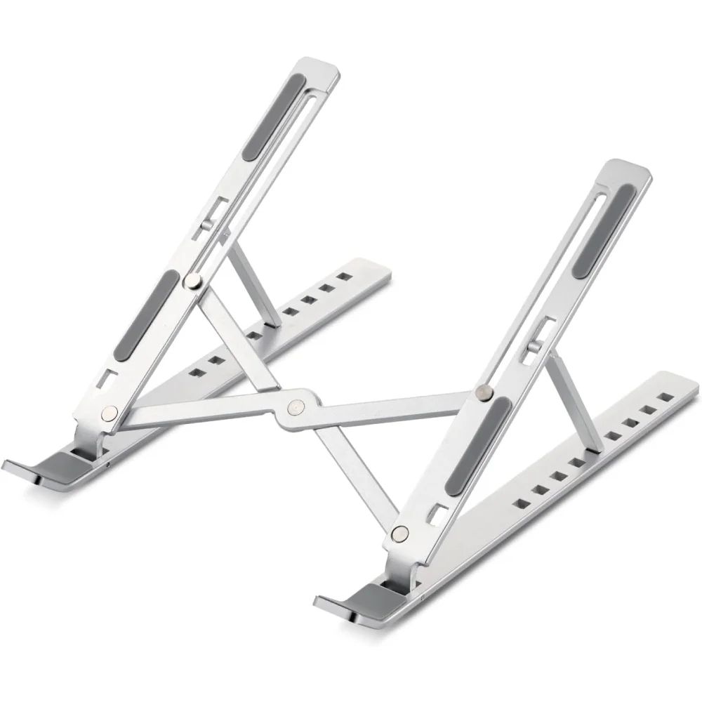 Ergonomic Adjustable Laptop Stand Foldable Portable Desktop Riser 0