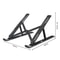 Ergonomic Adjustable Laptop Stand Foldable Portable Desktop Riser 1