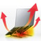 Ergonomic Adjustable Laptop Stand Foldable Portable Desktop Riser 3