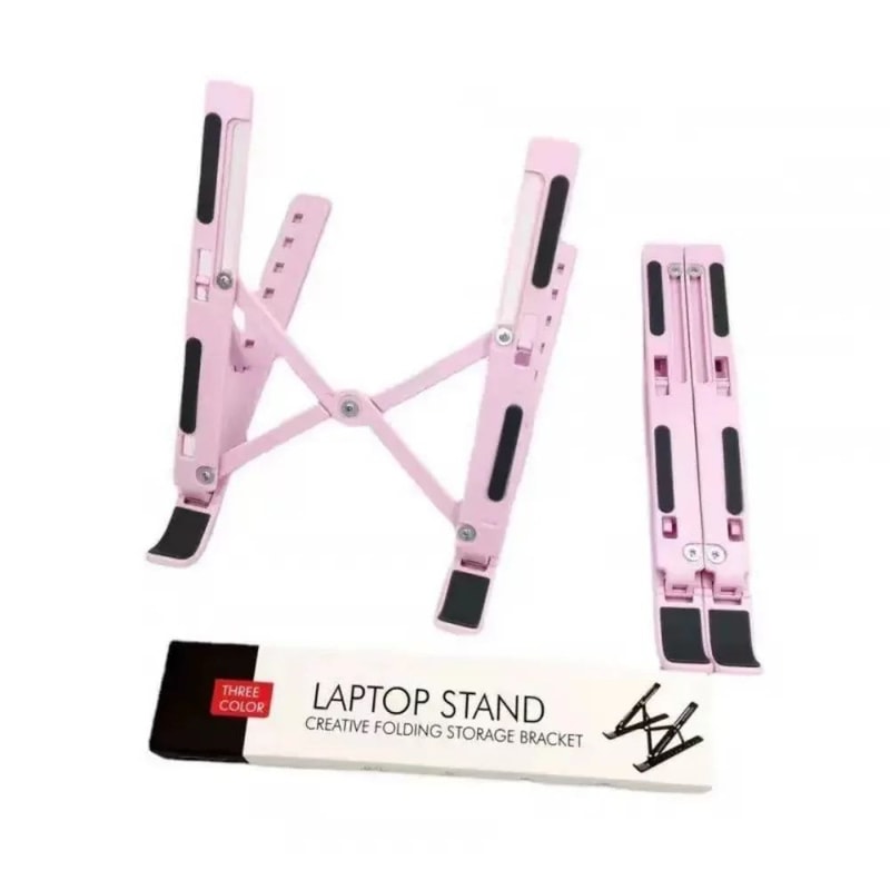 Ergonomic Adjustable Laptop Stand Foldable Portable Desktop Riser 8