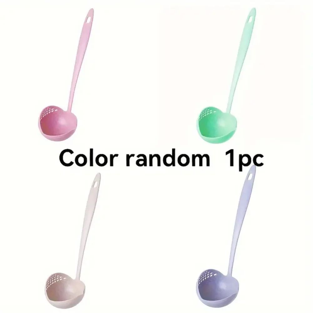 TwoinOne Soup Strainer Ladle Effortless Liquid Solid Separator For Perfect Serving 2