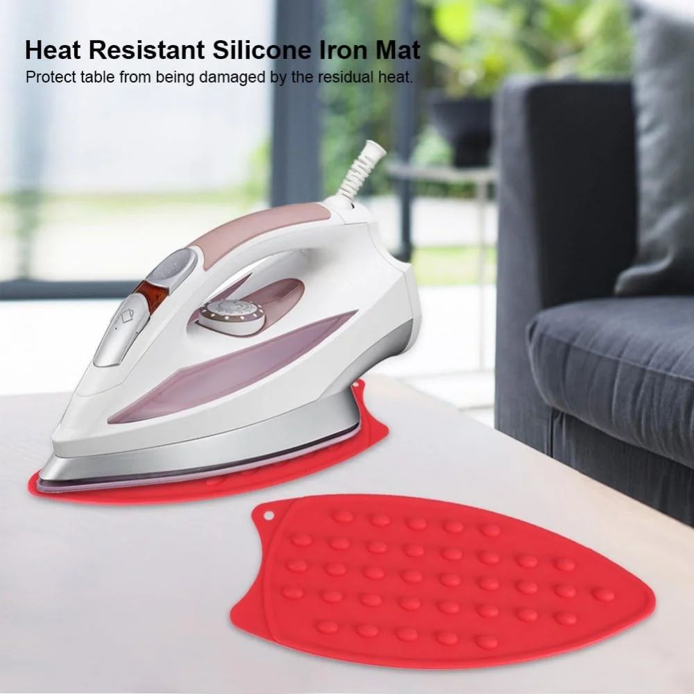 Reusable Silicone Ironing Board Pad HeatResistant Thick Protective Mat For Easy Ironing Anywhere 5