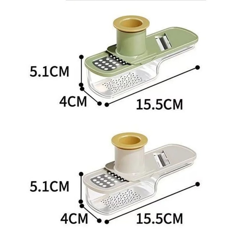 3in1 Manual Garlic Crusher Ginger Grinder Compact Kitchen Shredder Tool 1