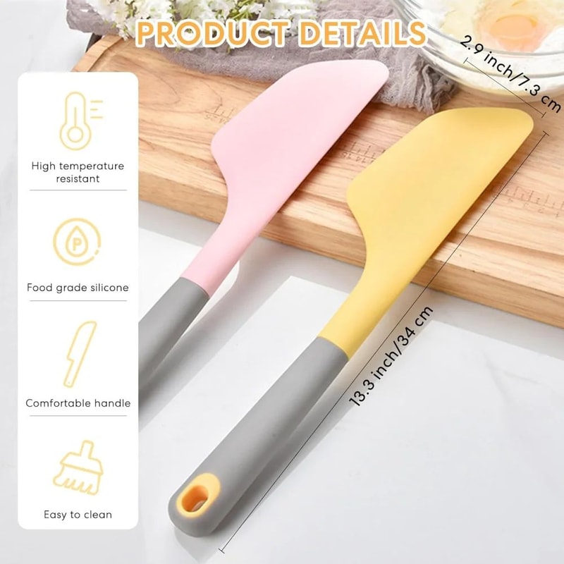Silicone Omelette Flip Fold Spatula For Perfect Eggs And Crepes 1