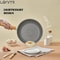 LANMI 24cm Ceramic Titanium Nonstick Frying Pan LowSmoke FlatBottom Skillet For Eggs Steak 2