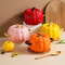 Ceramic Pumpkin Soup Pot With Lid Creative Halloween Soup Noodle Bowl 3