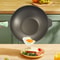 Giyoca TitaniumGold Nonstick Wok Pan With Composite Bottom Glass Lid Premium Everyday Frying Skil 3