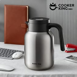 cooker king stainless steel insulated kettle 1.5–2.0l large capacity thermos teapot
