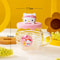 Sanrio Hello Kitty Kuromi HoneyCan Shaped 420ML Glass Cup With Silicone Lid Cute Kids Water Drin 6