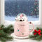 Santa SnowGlobe Lid Ceramic Christmas Mug 500ml Cute Christmas Mug With Lid Gift Cup 0