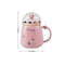 Santa SnowGlobe Lid Ceramic Christmas Mug 500ml Cute Christmas Mug With Lid Gift Cup 5