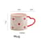 HandPainted Ceramic Heart Handle Mug 201300ml Romantic Love Coffee Tea Cup 9
