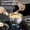 Premium Stainless Steel Saucepan Set 1QT2QT3QT InductionReady Cookware With StayCool Handles 3