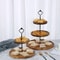 Removable 23 Layer Wooden Cake Stand Tiered Dessert Display Tray 0