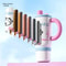 Cooker King Cute Insulated Travel Mug With Straw Stainless Steel Thermos Cup 12L 5