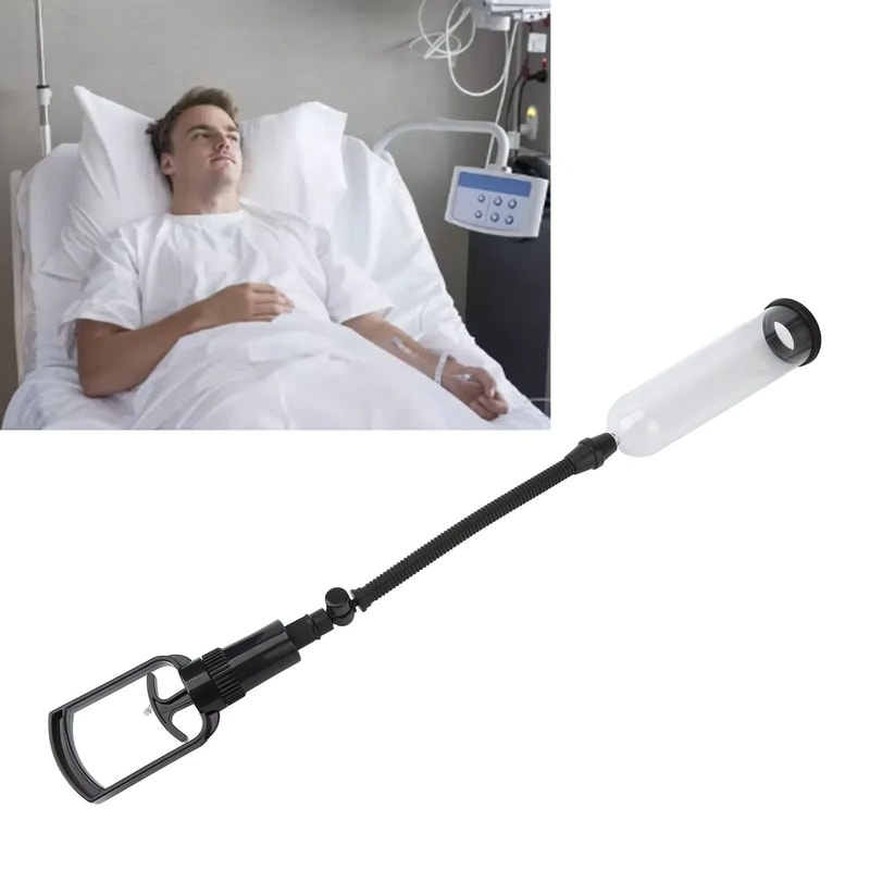 Manual Vacuum Pump Trainer For Men Adjustable Air Pump Exerciser For Performance Confidence 3