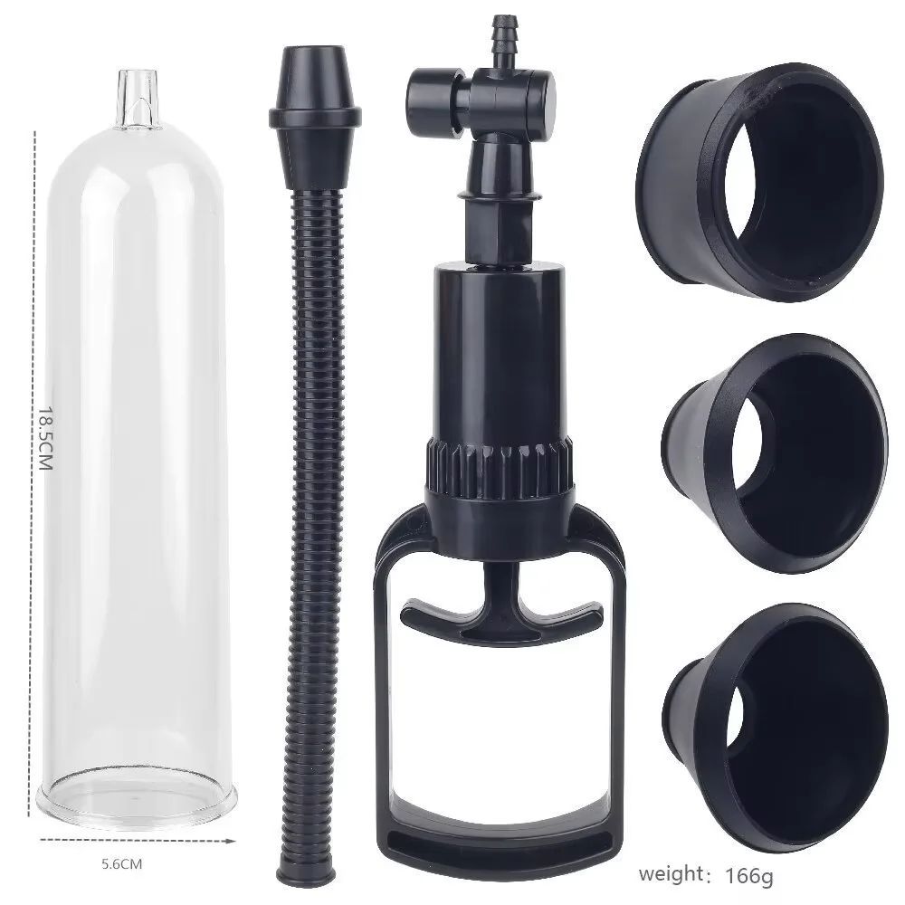 Manual Vacuum Pump Trainer For Men Adjustable Air Pump Exerciser For Performance Confidence 6