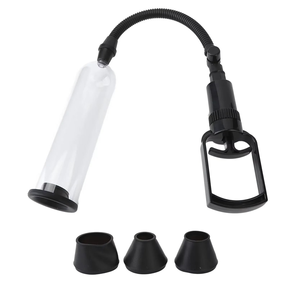 Manual Vacuum Pump Trainer For Men Adjustable Air Pump Exerciser For Performance Confidence 5