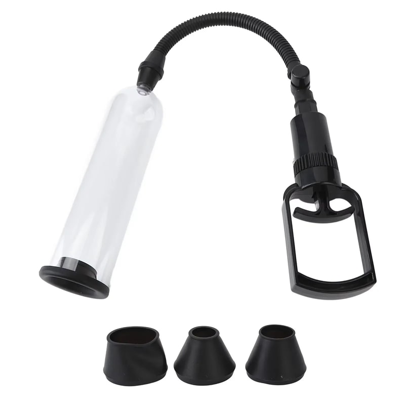 Manual Vacuum Pump Trainer For Men Adjustable Air Pump Exerciser For Performance Confidence 5