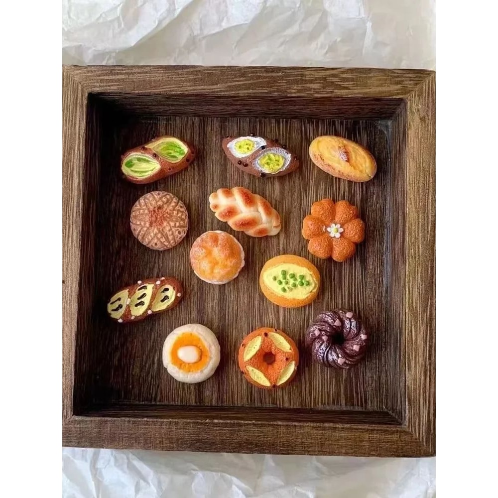 16 Scale Miniature Dollhouse Food Drinks Set 24pcs For BJD Doll Kitchens 8