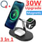 Baseus Qi2 3in1 Magnetic Wireless Charging Station Stand 15W With Cooling 1