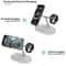 Baseus Qi2 3in1 Magnetic Wireless Charging Station Stand 15W With Cooling 3