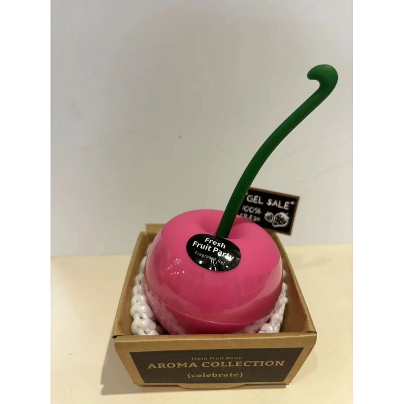 Pear Cherry Solid Car Air Freshener Balm LongLasting Car Fragrance Decor For Car And Bathroom 5