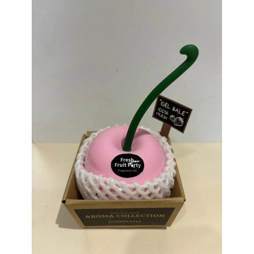 Pear Cherry Solid Car Air Freshener Balm LongLasting Car Fragrance Decor For Car And Bathroom 8