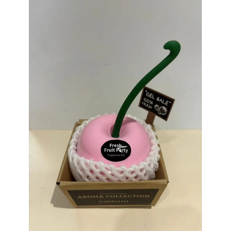 Pear Cherry Solid Car Air Freshener Balm LongLasting Car Fragrance Decor For Car And Bathroom 8