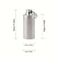 Stainless Steel Mini Travel Pill Case Waterproof Portable Pill Organizer Capsule Container 7