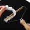 Premium Wooden Lint Remover Fabric Hairball Remover Gentle Clothes DePiller Tool 3