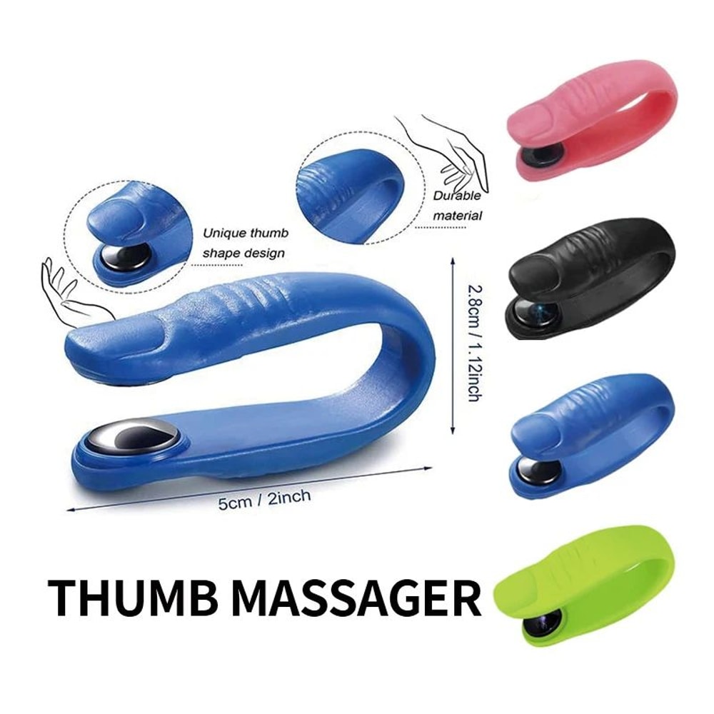 Tiger Point Acupressure Clip Thumb Pressure Point Massager For OntheGo Calm 0