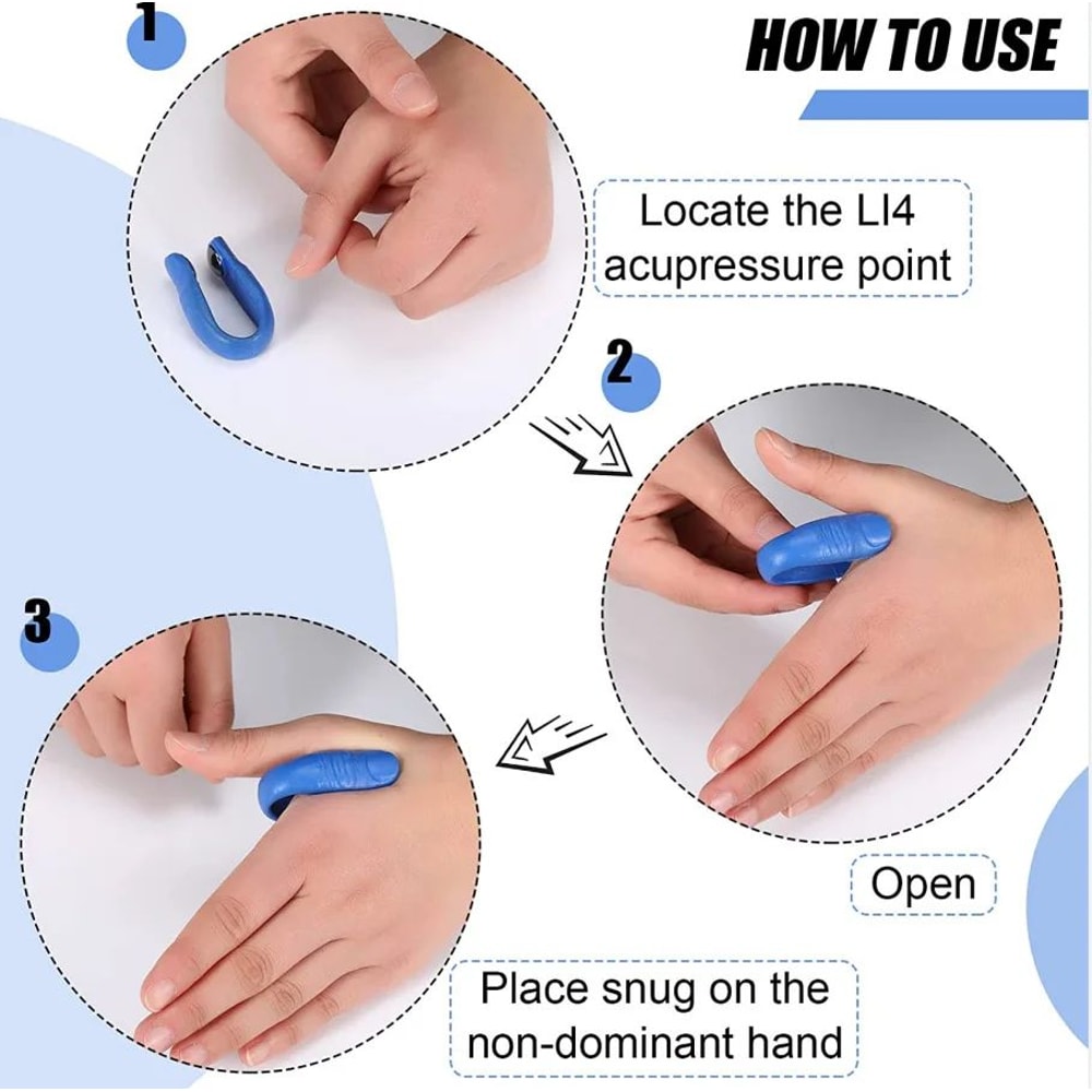 Tiger Point Acupressure Clip Thumb Pressure Point Massager For OntheGo Calm 1