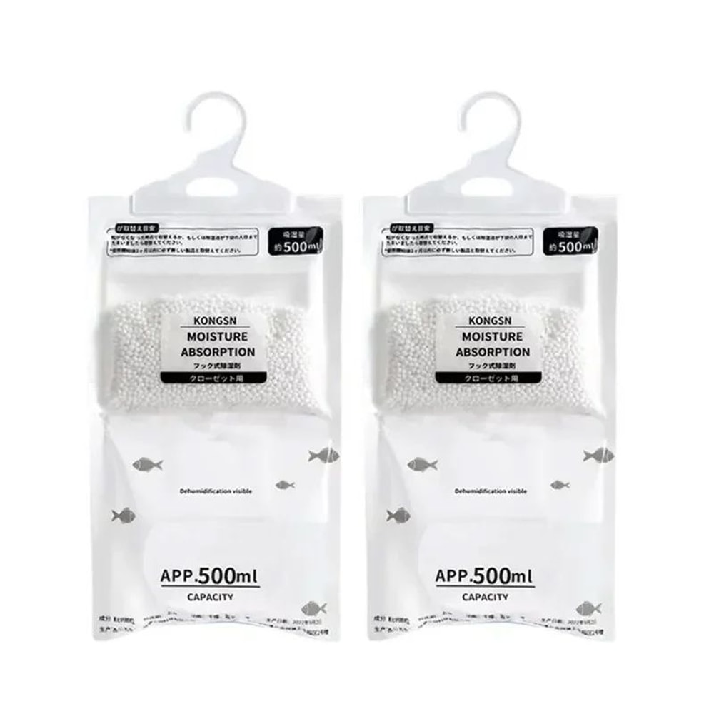 Hanging Dehumidifier Bag Moisture Absorber For Closets Small Spaces 6