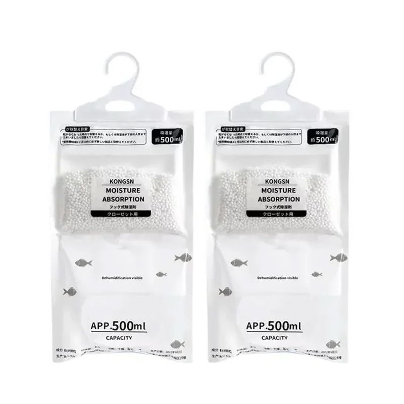 Hanging Dehumidifier Bag Moisture Absorber For Closets Small Spaces 6