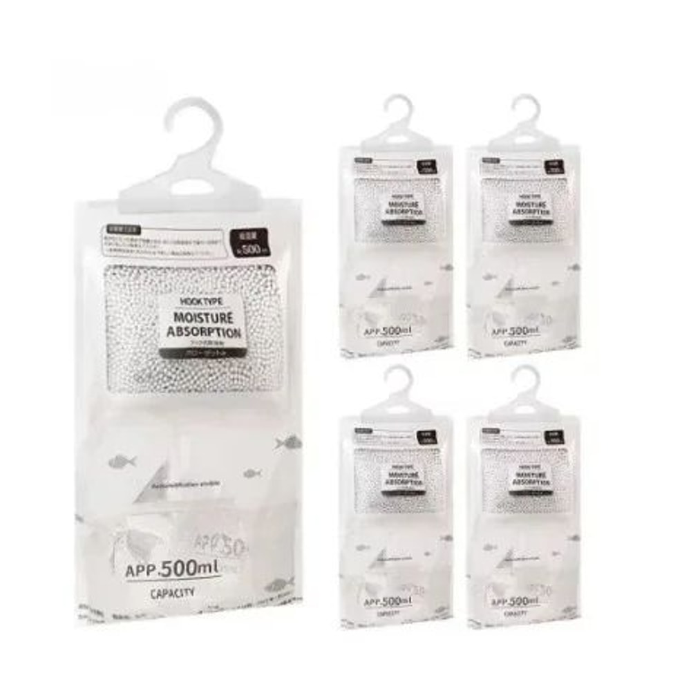 Hanging Dehumidifier Bag Moisture Absorber For Closets Small Spaces 7