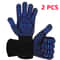 1472F Heat Resistant Gloves For Grilling And Baking NonSlip Silicone BBQ Gloves 6