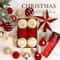 Premium Flocked Christmas Ball Ornaments Elegant Christmas Tree Decorations Window Display Orname 0