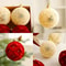 Premium Flocked Christmas Ball Ornaments Elegant Christmas Tree Decorations Window Display Orname 3