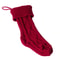 Cozy Large Knitted Christmas Stocking Gift Bag For Fireplace Holiday Decor 2