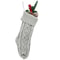 Cozy Large Knitted Christmas Stocking Gift Bag For Fireplace Holiday Decor 5