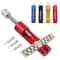 Adjustable Watch Band Link Remover Tool AllMetal Watch Strap Adjustment Tool With Spare Pins 0