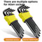 Electric Allen Key Set Metric Hex Wrench Screwdriver Kit With Torque Sleeves BoxPacked 0